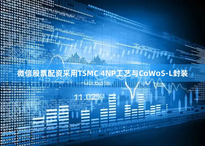 微信股票配资采用TSMC 4NP工艺与CoWoS-L封装